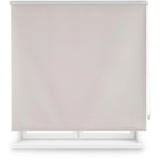 Blindecor Premium Verdunkelungsrollo nach Maß | Grau | 70 x 220 cm (Breite x Höhe) Stoffgröße 67 x 215 cm | Verdunkelungsrollo mit 38 mm Rohr, robuster und eleganter