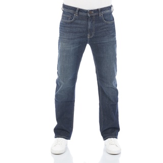 LTB Herren Jeans Hose PaulX Straight Fit Straight Fit Iconium Wash Normaler Bund Reißverschluss L 36