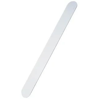 silwy® Metall-Leiste White zum sicheren, platzsparenden Verstauen der Magnet-Gläser mit maximaler Platzausnutzung (50cm // Large) - perfekt für Camping, Caravaning und Boating