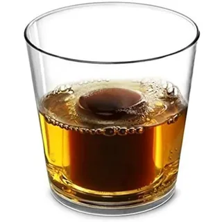 Elite Bomb-Shot-Glas aus Polycarbonat, 125 ml, Karton mit 24 Stück, wiederverwendbare Bomb-Shot-Gläser, Kunststoff-Schnapsgläser, 25 ml Shot mit 100 ml Chaser