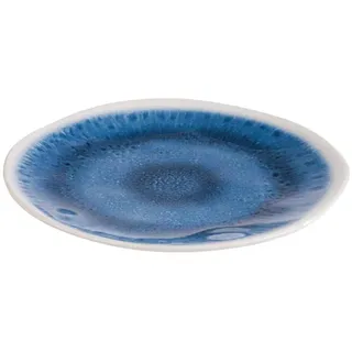 APS Teller BLUE OCEAN 21,5 cm blau/weiß