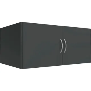 WIMEX Multiraumkonzept Aufsatzschrank 70 x 40 x 40 cm grau