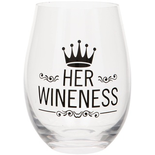 Her Wineness Weinglas ohne Stiel