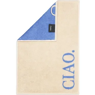 Cawö Handtücher Postcard Towels Edition 100, 100% Baumwolle (1-St) beige