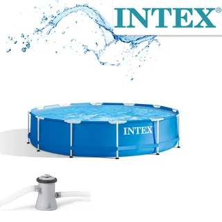 Intex Frame Pool Set Rondo 366 x 76 cm blau - ohne Zubehör