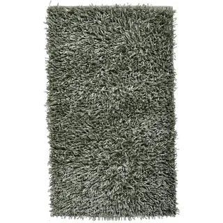 Aquanova Badteppich, Dunkelgrün, Textil, Uni, rechteckig, 70x120 cm, für Fußbodenheizung geeignet, Badtextilien, Badematten