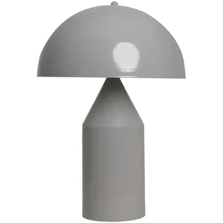 Bamyum Lipeo Tischlampe Grün 30cm, Pilz Lampe, Metall Lamp, Grau