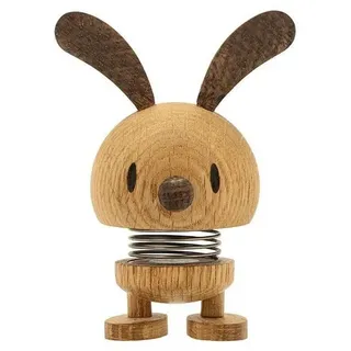 HOPTIMIST Dekofigur Hoptimist Wackelfigur, Motiv Bunny aus Holz, Small, 7,5x5,8x9cm