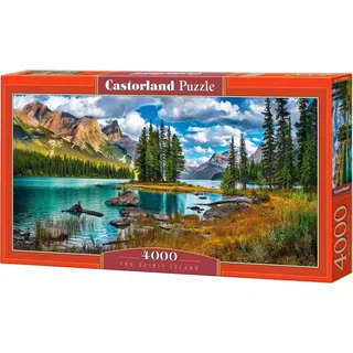 Castorland C-400188-2 - Puzzle Magische Landschaft 4000 Teile, Red
