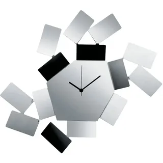 Alessi - La Stanza dello scirocco Wanduhr, Edelstahl glänzend