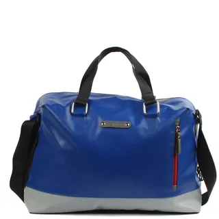 Laptoptasche 7CLOUDS "Arlon 7.1" Gr. B/H/T: 41 cm x 30 cm x 10 cm one size, blau (blue, grey) Damen Taschen Koffer aus Persenning