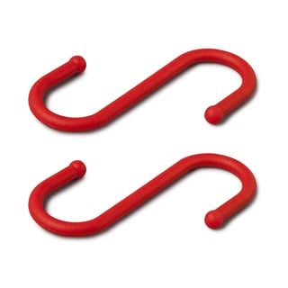 Zeal Haken S-Form, rot, Einheitsgröße