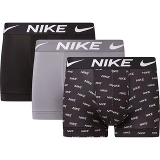 Nike Trunk 3PK grau/schwarz XL 3er Pack