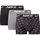Trunk 3PK grau/schwarz XL 3er Pack