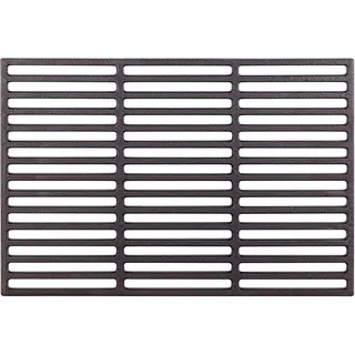 Grillrost Gusseisen eckig 45x30 cm emailliert Grillgitter Gussrost, Grillauflage