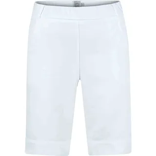 girls golf Bermuda Shorts Square White, weiss