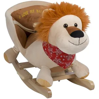 BabyGo Schaukeltier Schaukelpferd Schaukeltier BabyGo mit Sound beige