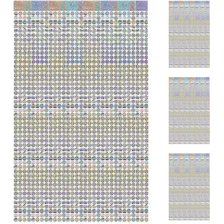 4 Stück Folienvorhänge, 2 x1 m Disco Glitzer Hintergrund Vorhang Kleine Quadratische Form Disco-Pailletten-Hintergrundvorhang für Disco-Mottoparty Geburtstag Junggesellinnenabschied (Silber)