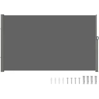 Vevor Seitenmarkise 180 x 300 cm grau