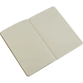 Moleskine Cahier pocket blanko packpapierbraun DIN A6. 3er Pack