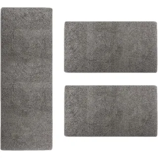 Karat Sphinx 3 St. Teppichläufer 67 x 240 cm grau