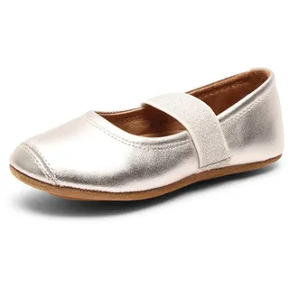Bisgaard Ballet Geschlossene Ballerinas, Silber, 24