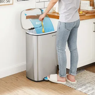 songmics home Songmics 50 l Silber