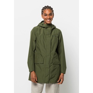 Jack Wolfskin Funktionsmantel CAPE YORK PARADISE COAT W grün XS (34)