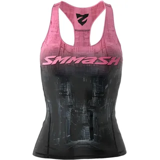 SMMASH Tank-Top für Damen, Top Ärmellos für Sport Outdoor OCR Cross-Training Fitness Yoga Gym, Atmungsaktives Funktionsshirt, Sporttop, Sportshirt, Professionelle Sportbekleidung - M