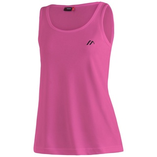 Maier Sports Funktionsshirt Petra Damen Tank-Top für Sport und Outdoor-Aktivitäten, ärmelloses Shirt rosa