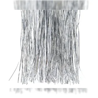 Christmas Decorations DECORIS Lametta Dekoration Silber