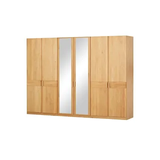 Woodford Drehtürenschrank Lausanne 300 x 216 x 58 cm Braun/Beige