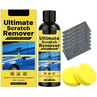 Wunuii NanoPolix Scratch Remover - 100ml Multi-Purpose Easy Fast Removal Paste, Eliminate All Car Scratches In 60 Seconds, All Paint Colors Polishing Kit, Long-Lasting Protection