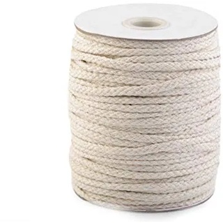 Docht Kerzendocht Flachdocht Runddocht Öllampe Kerze Öllampendocht 2 3 4 6 mm (4mm, 10 Meter)