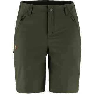 Fjällräven Abisko Trail Stretch Kurze Hose Deep Forest 38