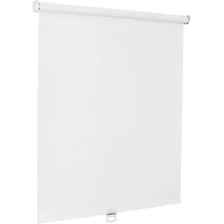Print Cycero packaging Springrollo - Mittelzugrollo - 90 x 180 cm weiß - Lichtdurchlässig Mittelzugrollo, Zugrollo - Tageslicht Schnapprollo - Verdunkelungsrollo - Standard Stoff Rollo
