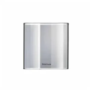blomus Windlicht Ersatzglas für L Calma grau