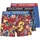 Boxershorts blau/rot/schwarz/weiß XL