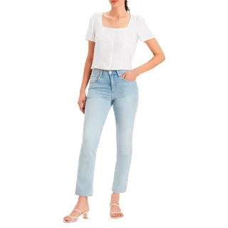 Levi's Levi's® Straight-Jeans »724 High Rise Straight« Levi's® COOL BRIGHT IN BLUE
