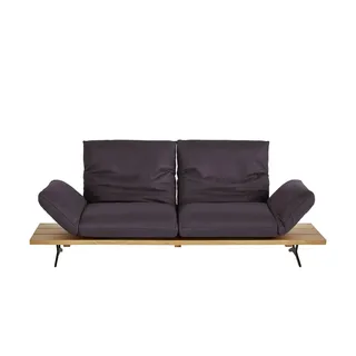 KOINOR Sofa Leder 3-Sitzer Lila