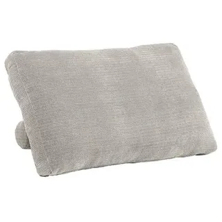 KAWOLA SEPHI Rückenkissen 70 x 20 cm Silber