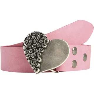 rettungsring gürtel Damengürtel Leder pink 120
