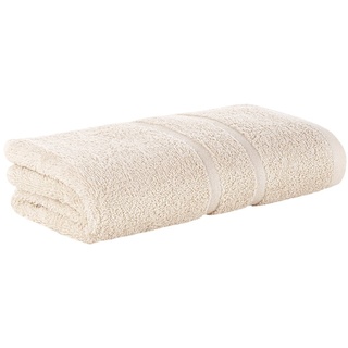 StickandShine Handtuch Handtücher Badetücher Saunatücher Duschtücher Gästehandtücher in Creme zur Wahl 100% Baumwolle 500 GSM 100 x 150 cm Badetuch