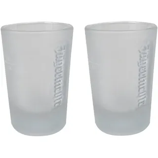Jägermeister Set von 2 matt Deer Hirsch Schnapsgläser