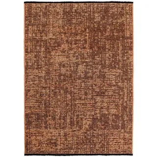 KADIMA DESIGN Teppich, Wohnzimmer Einfarbig Pflegeleicht Waschbar Schlafzimmer OEKO-TEX Kupfer 140x200 cm, Schadstoffgeprüft – TITLIS von Kadima Design
