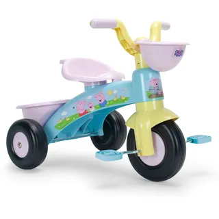 INJUSA Trico Max Peppa Pig Dreirad | Blue / Pink - One Size