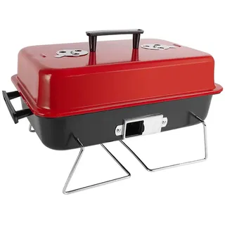 Holzkohlegrill, Grill, Räuchergrill mit klappbaren Beinen, für Outdoor-Camping, Kochen, kleiner Tischgrill, Picknick, Terrasse, Hinterhof