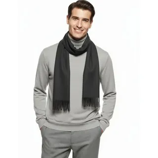 Moschen-Bayern Kaschmirschal Kaschmirschal Damenschal Herrenschal Schal Kaschmir Cashmere Wollschal grau