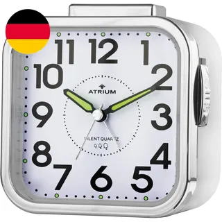 Seniorenwecker Extra Deutlich Analog Quarz Ohne Ticken Große Zahlen Extra Lautes
