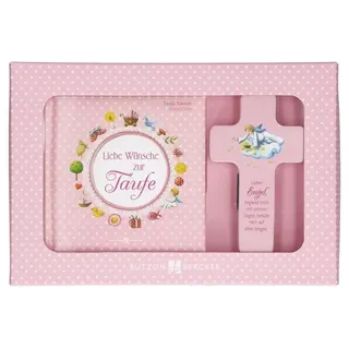 Geschenkset - Liebe Wünsche zur Taufe